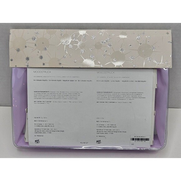 Younique Moodstruck Gift Set Holographic Highlighter Stick and Lip Gloss NEW - Picture 4 of 6